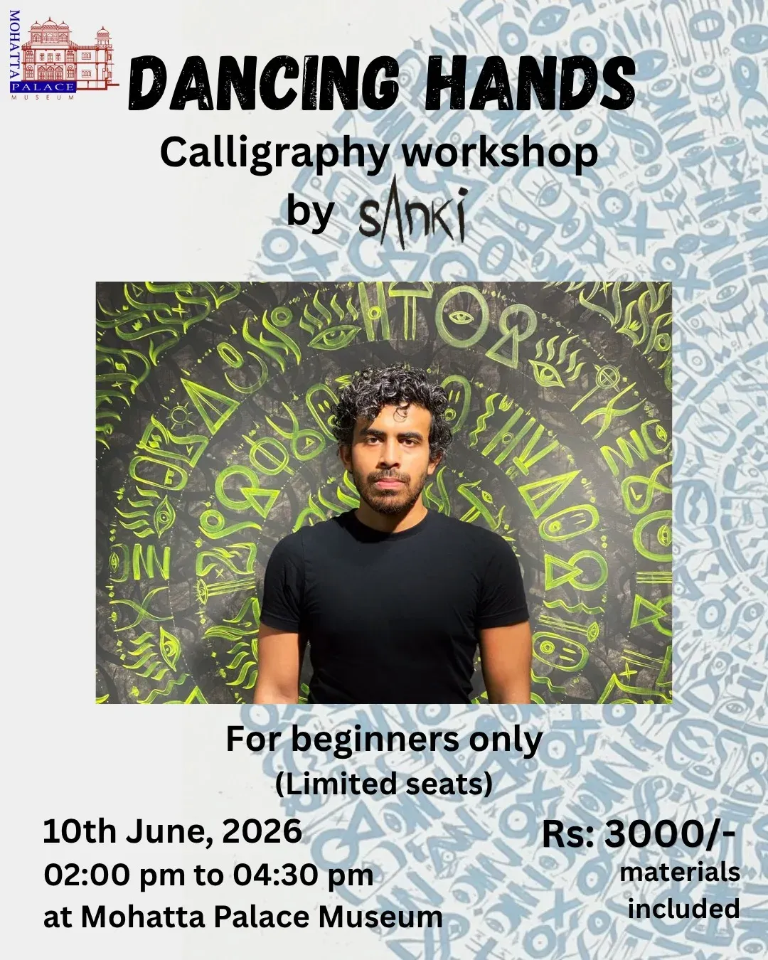 Dancing Hands - Calligraphy Workshops by SANKI