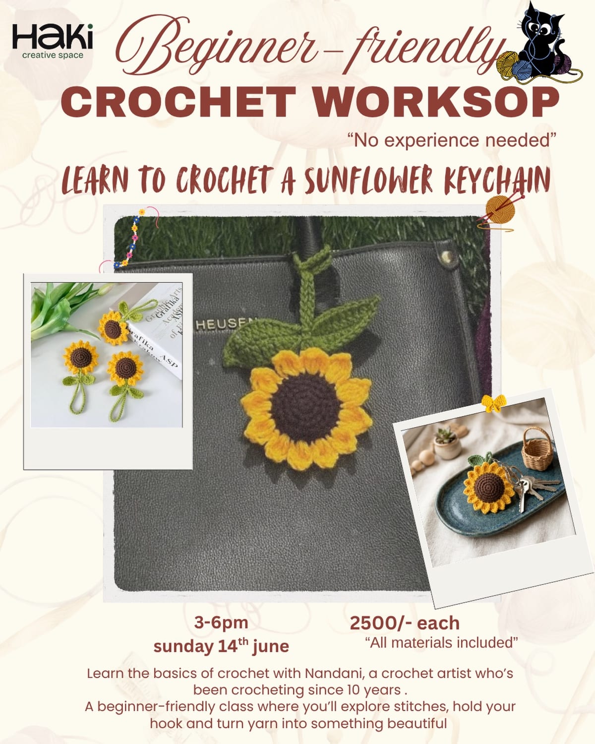Beginner-Friendly Crochet Workshop