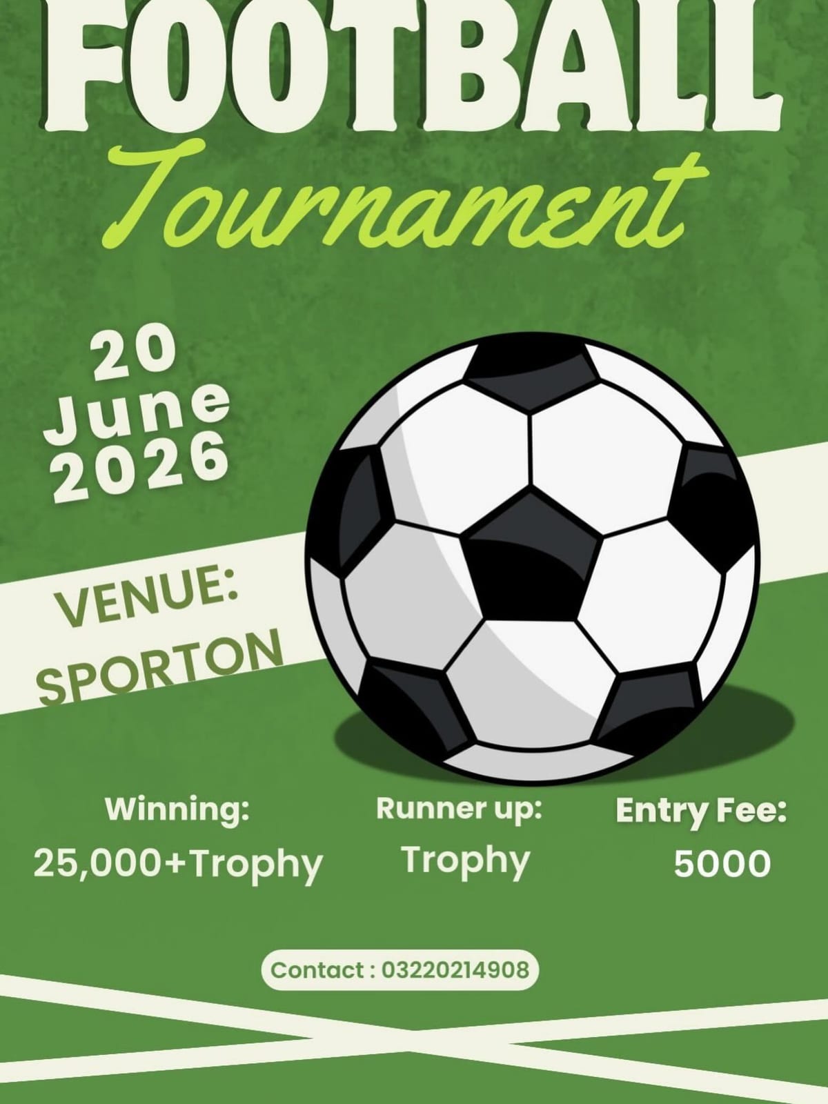 Football Tournament (5-a-Side Futsal)