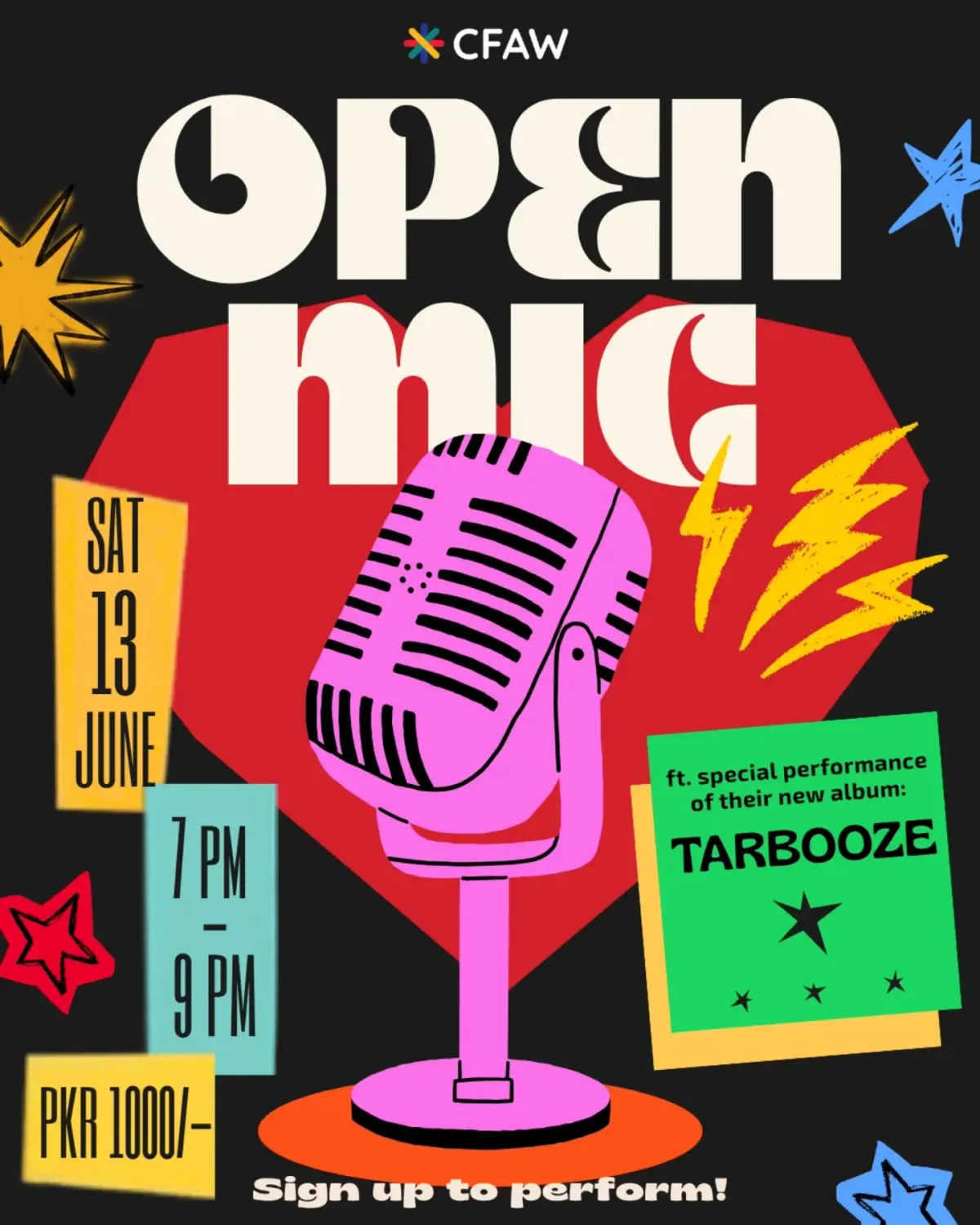 Open Mic - June