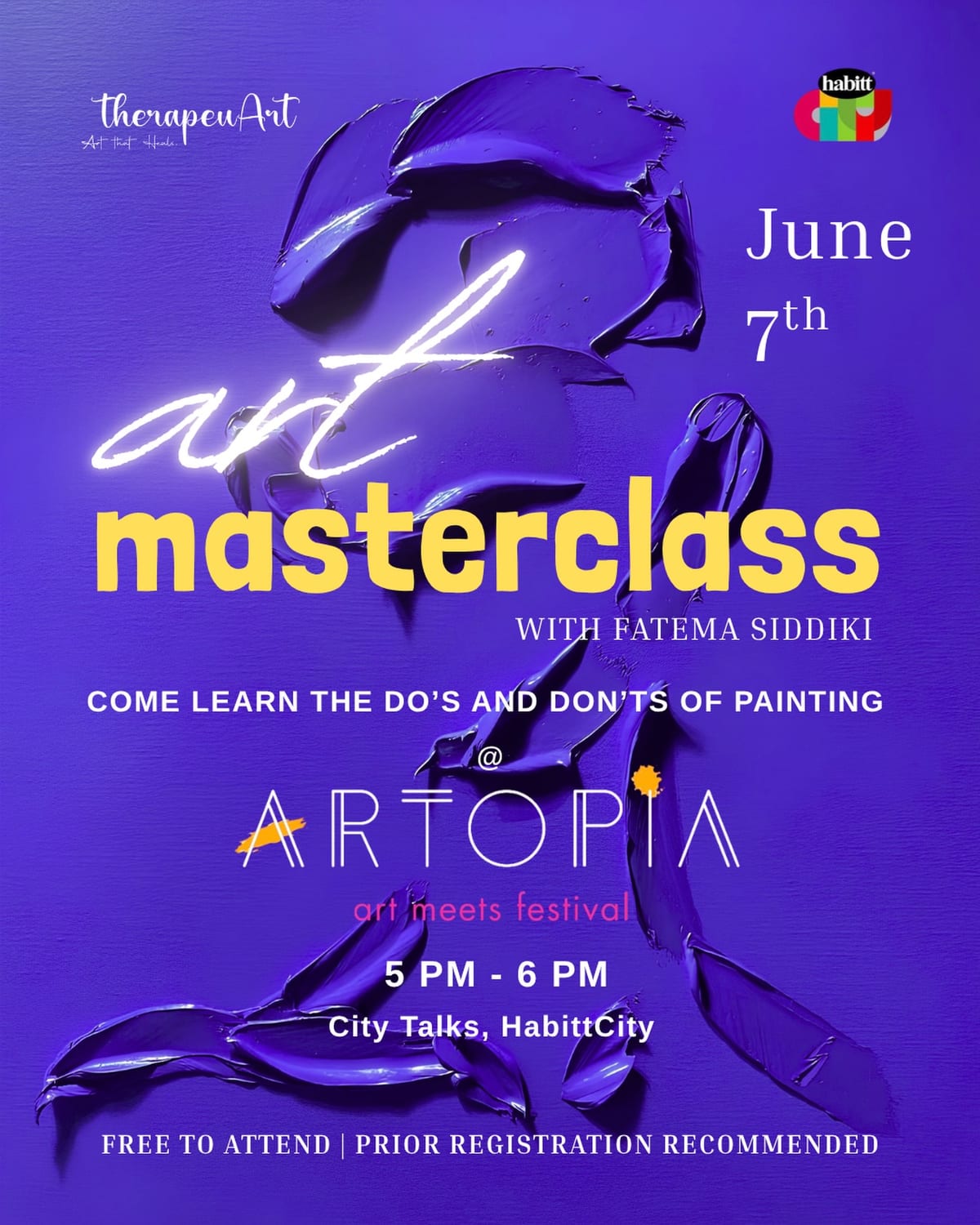 Art Masterclass with Fatema Siddiki