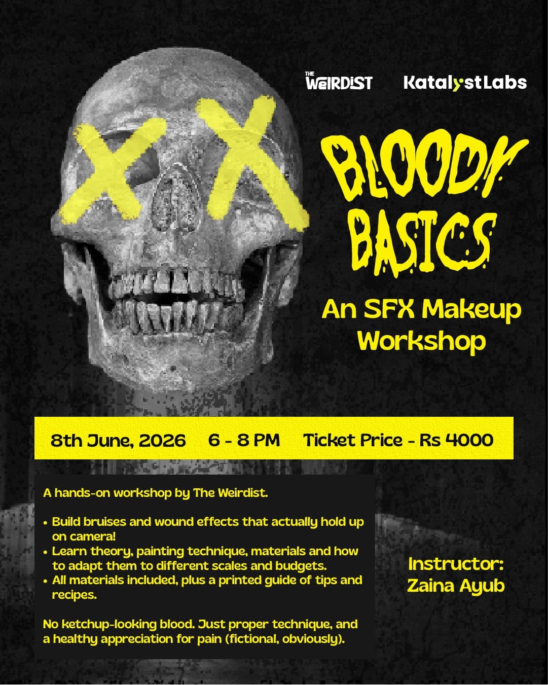 Bloody Basics: An SFX Makeup Workshop