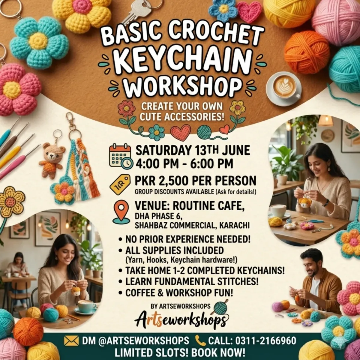 Basic Crochet Keychain Workshop