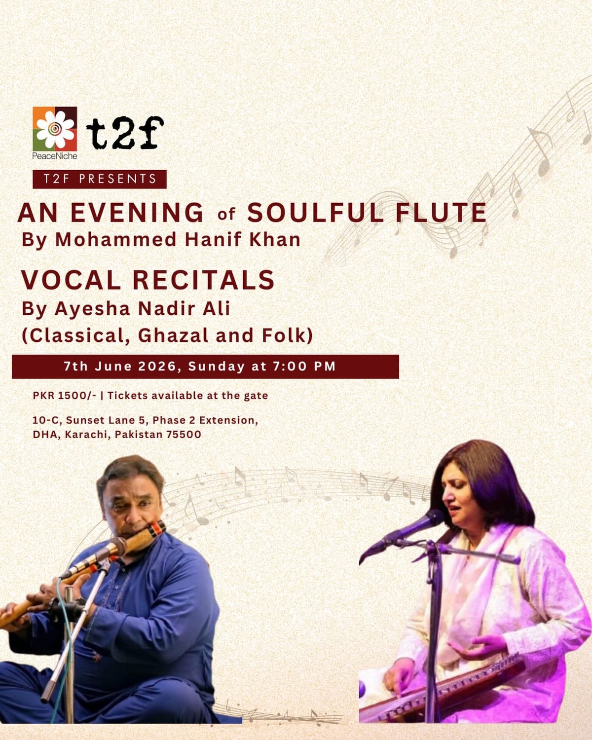 An Evening of Soulful Flute & Vocal Recitals