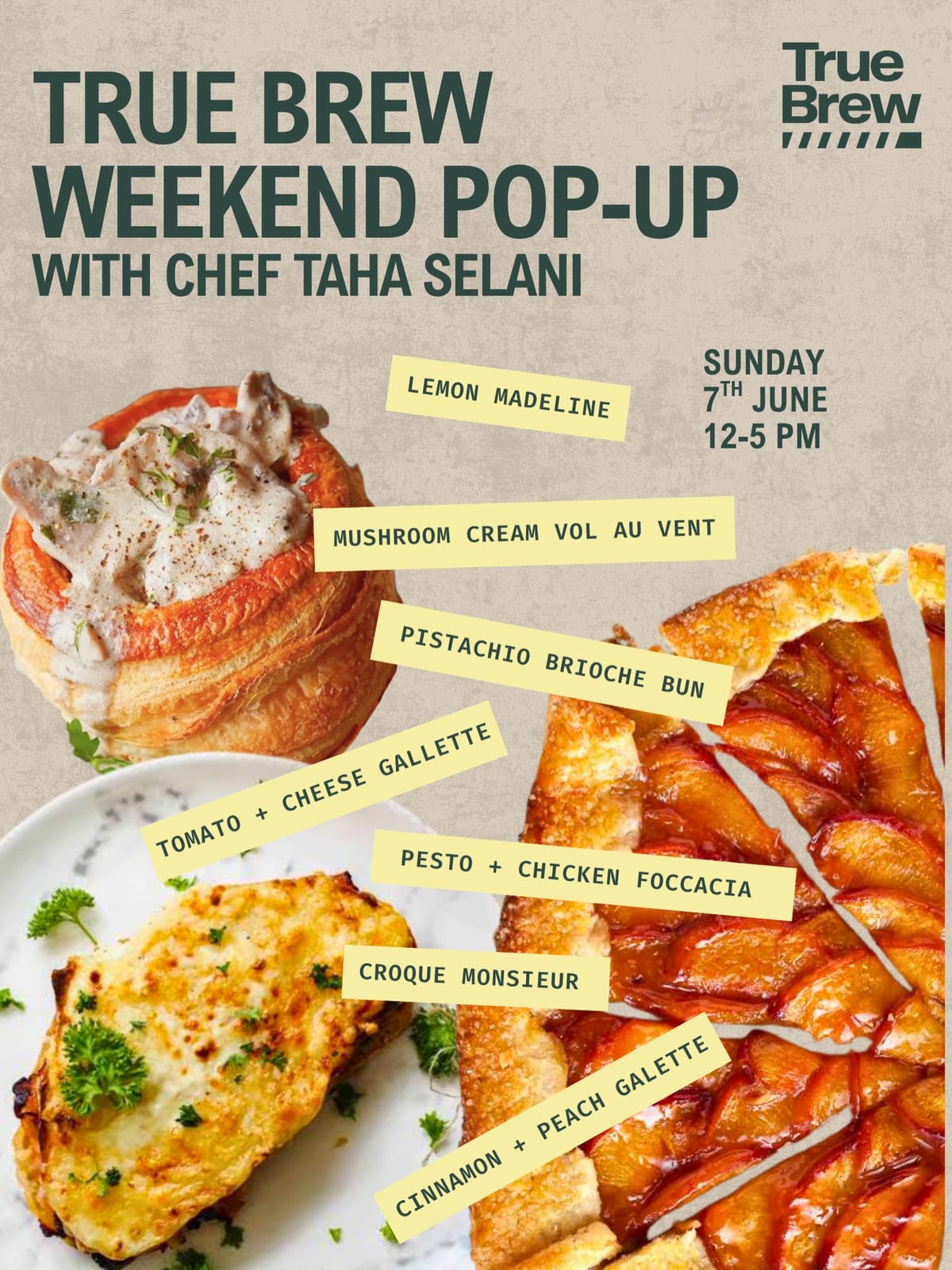 True Brew Weekend Pop-Up with Chef Taha Selani