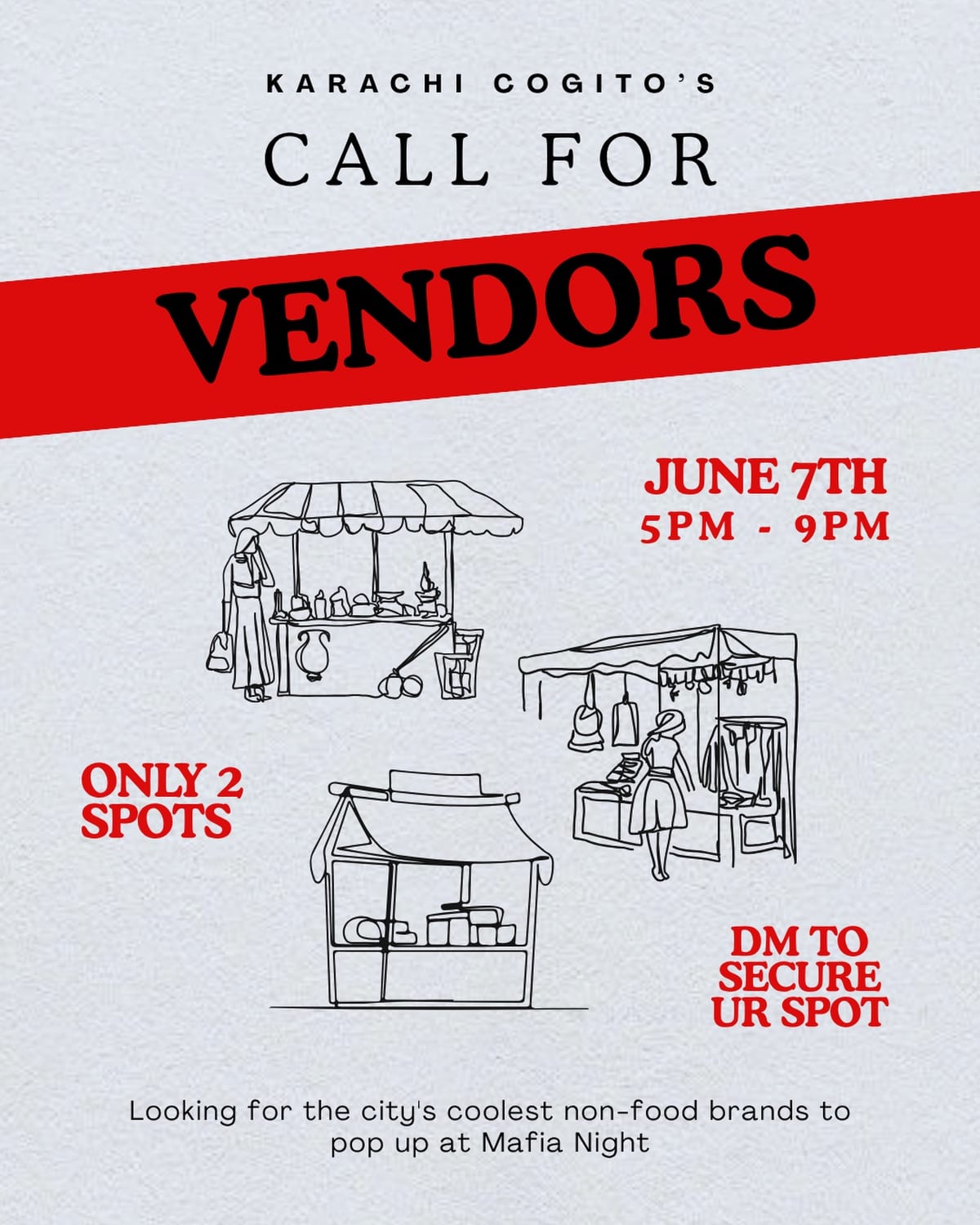 Mafia Night – Call for Vendors