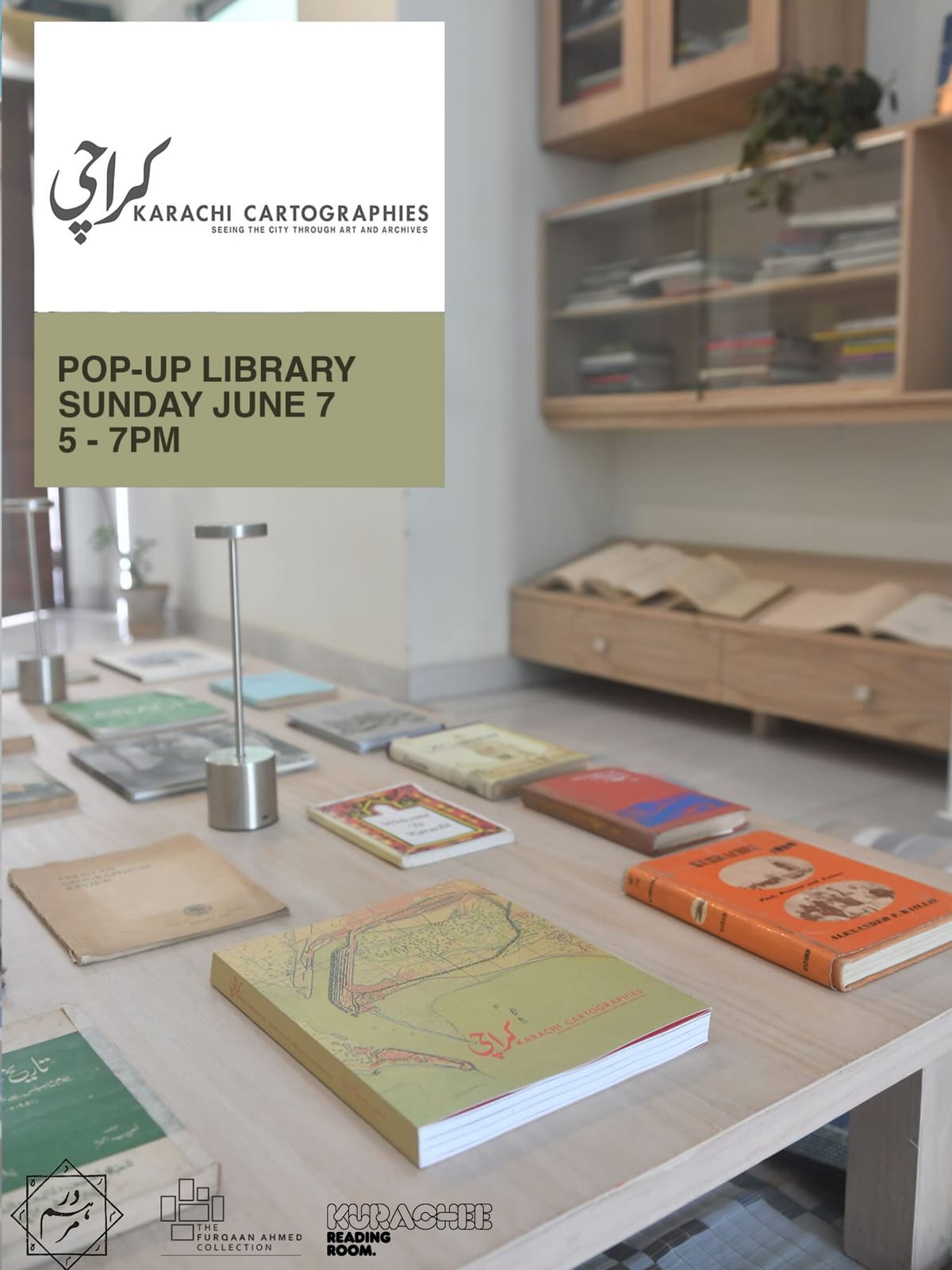 Karachi Cartographies Pop-Up Library