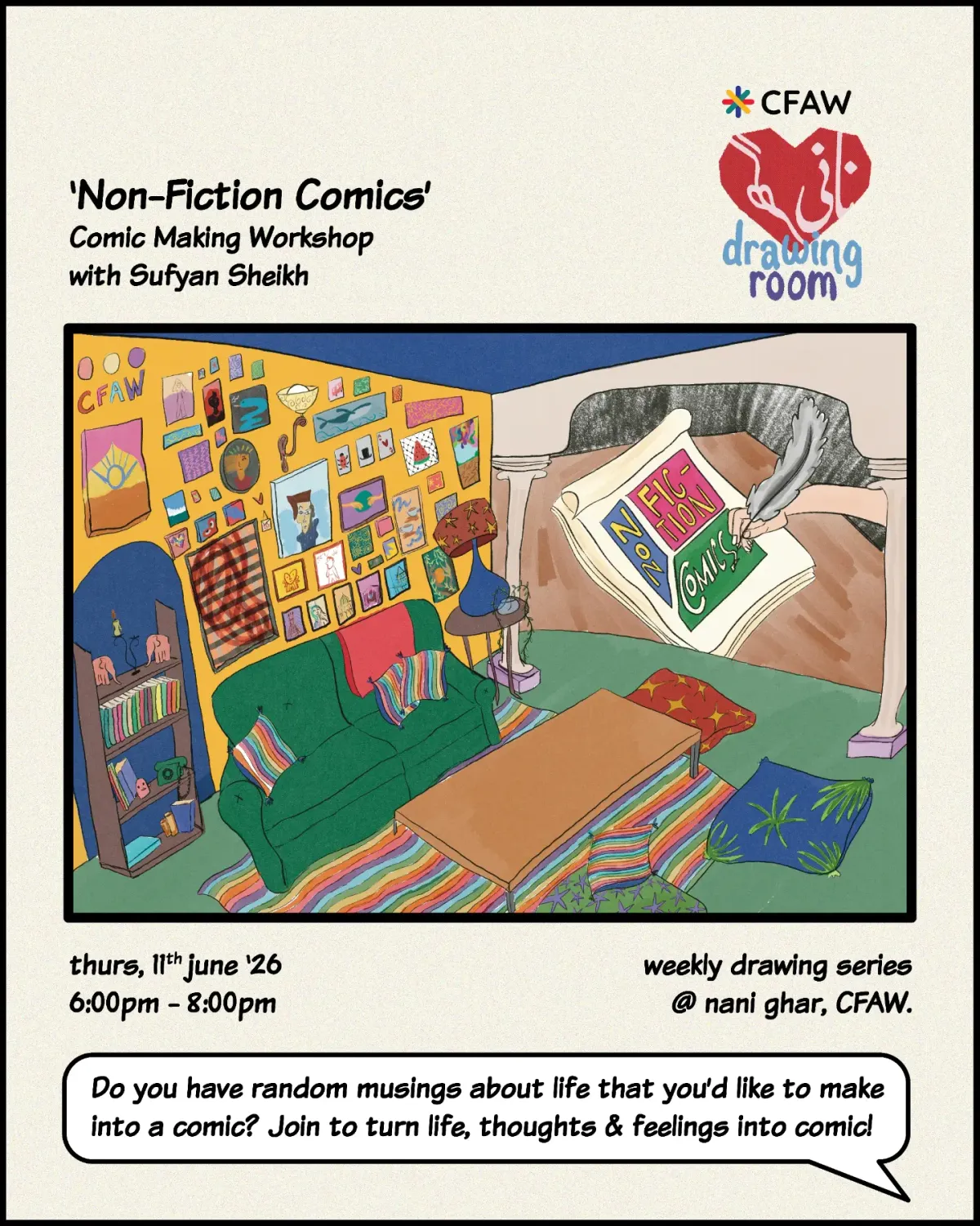 Non-Fiction Comics: Comic Making Workshop