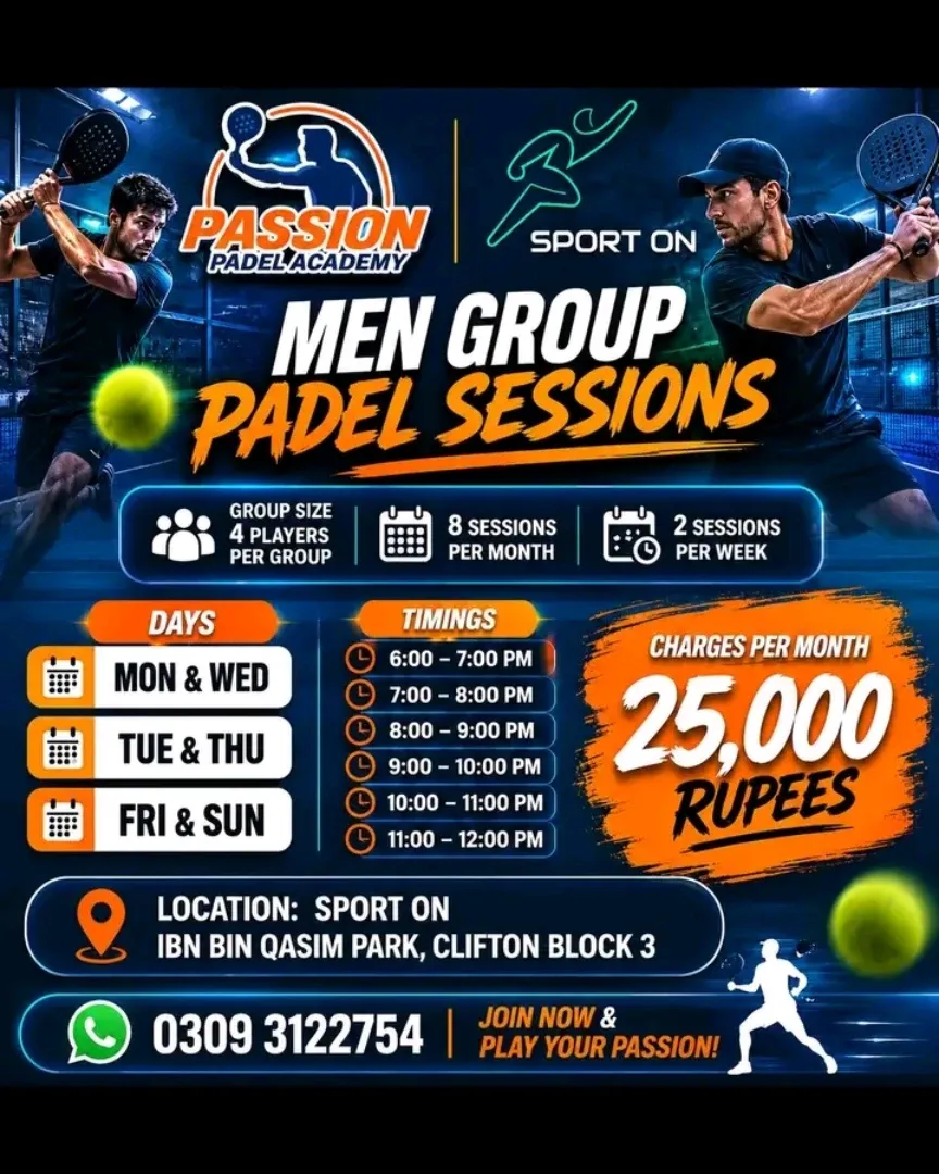Men Group Padel Sessions