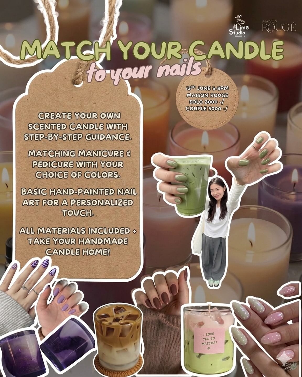 Match Your Candle to Your Nails