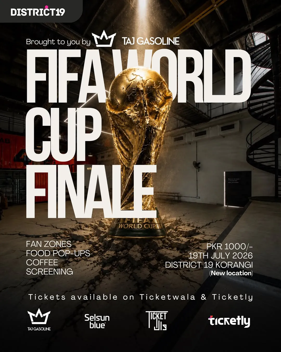FIFA World Cup 2026 Final Screening at District 19, Korangi