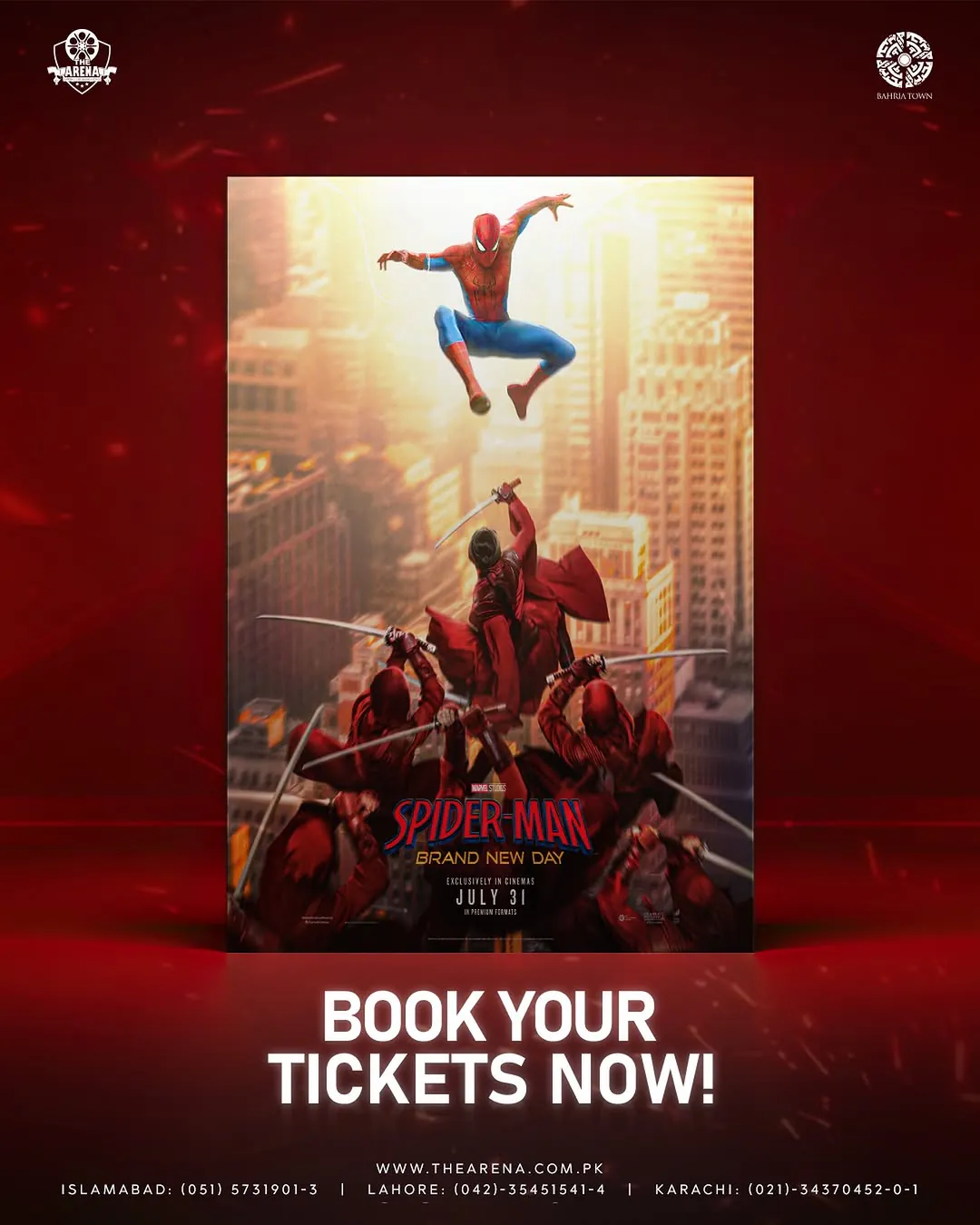 Spider-Man: Brand New Day at The Arena by Bahria Town