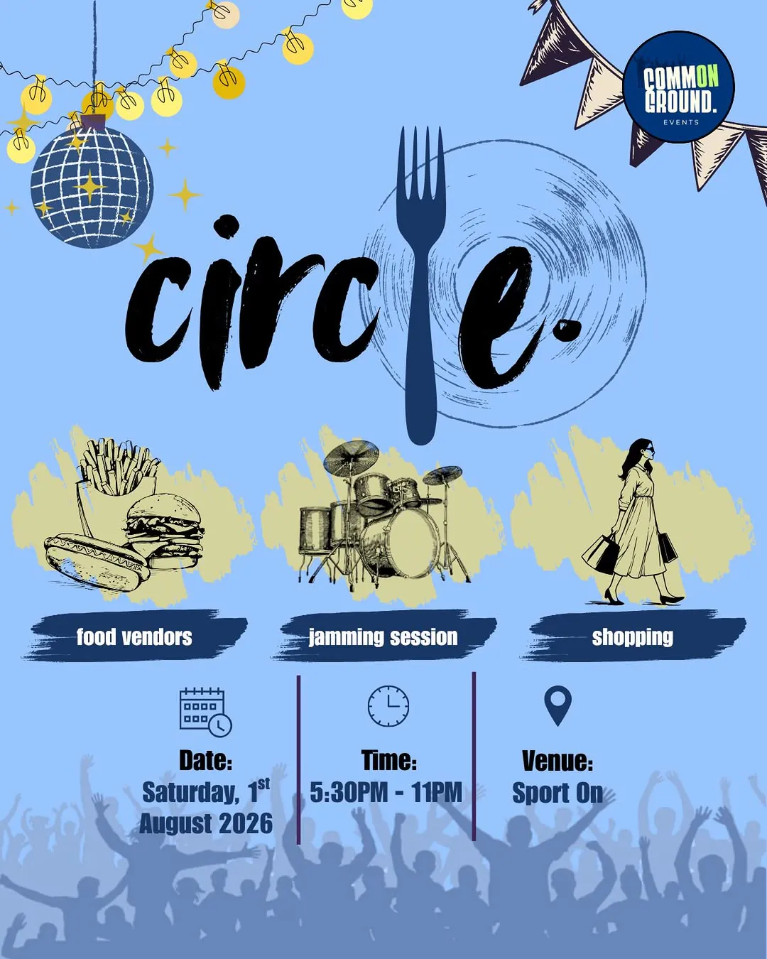 Circle at Sport On, Ibn Bin Qasim Park