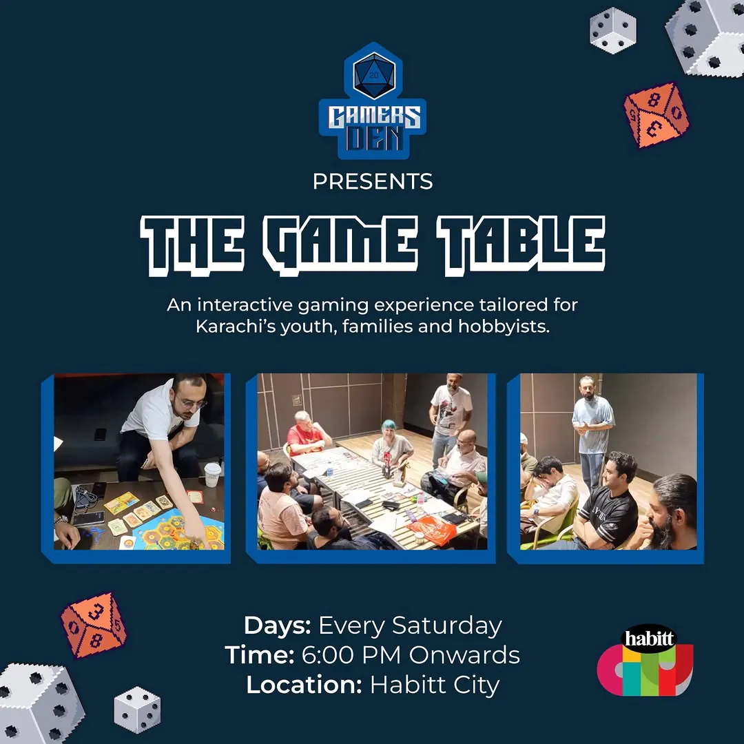 The Game Table at Habitt City