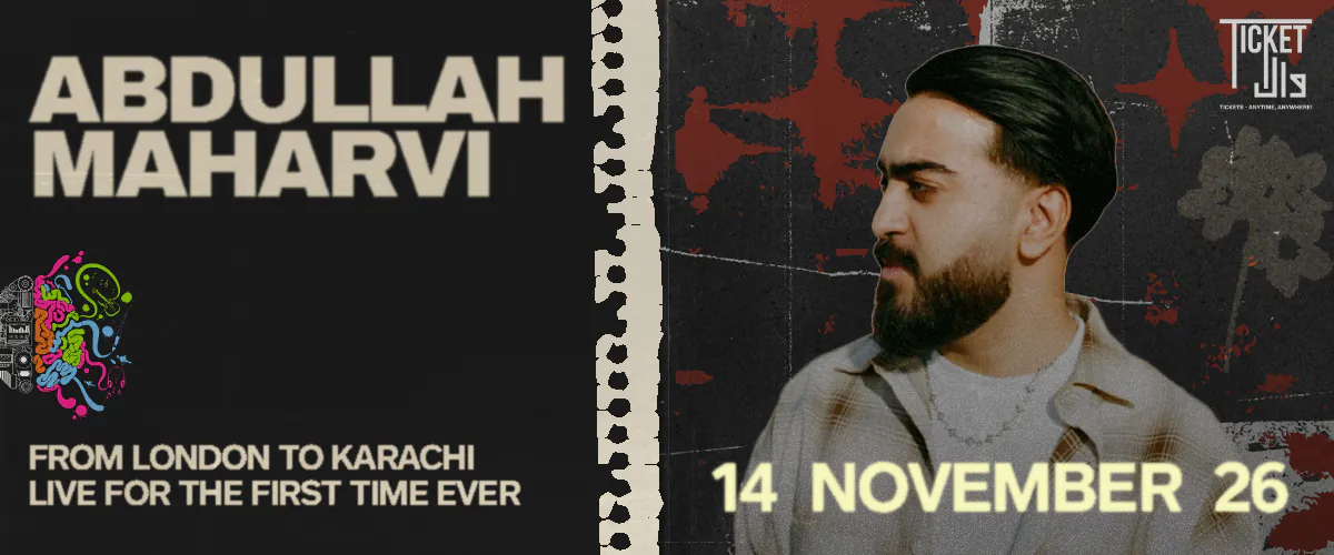 Abdullah Maharvi — Live in Karachi at District 19