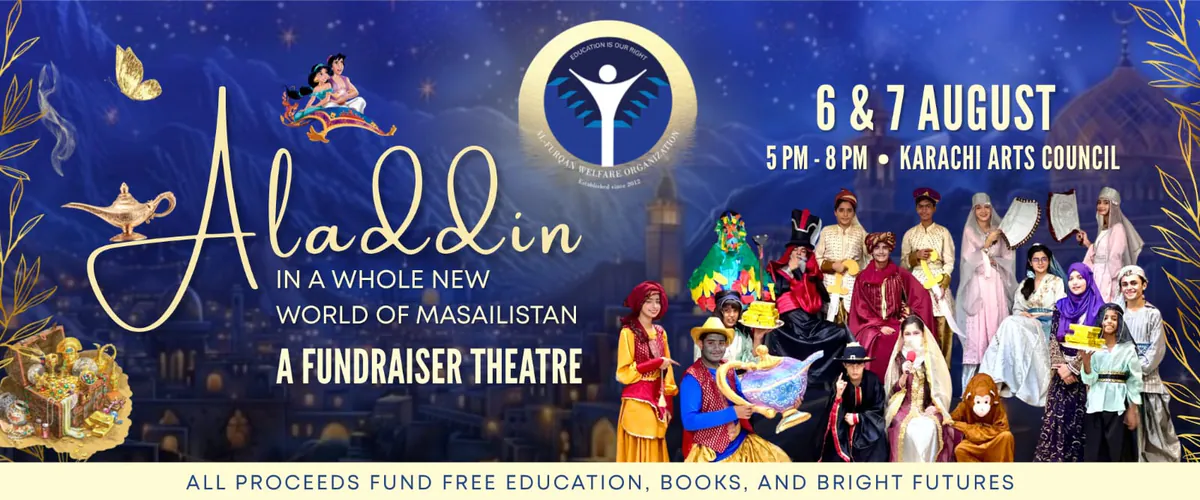 Aladdin in a Whole New World of Masailistan at Arts Council of Pakistan, Karachi