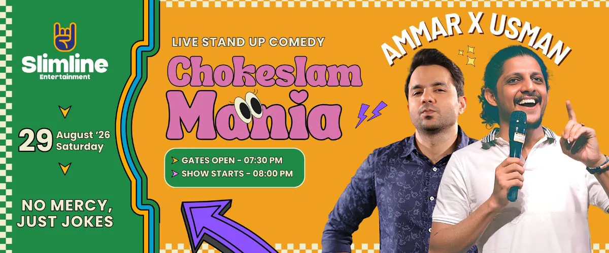 Ammar x Usman: Chokeslam Mania at Arts Council of Pakistan, Karachi