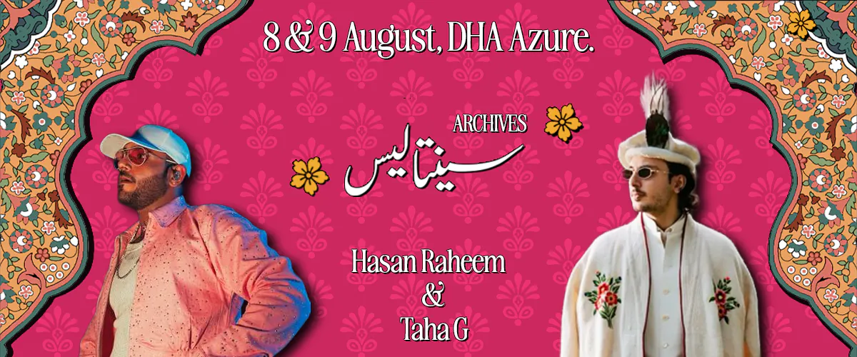 Archives — Hasan Raheem & Taha G Live in Karachi at DHA Azure, Phase 8