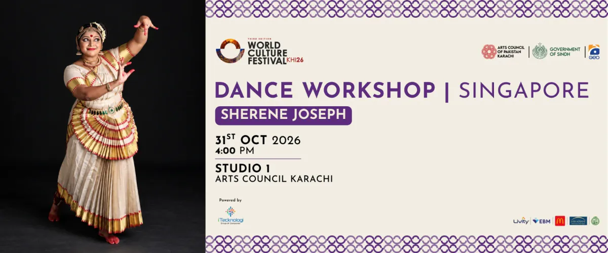 Dance Workshop by Sherene Joseph at Arts Council of Pakistan, Karachi