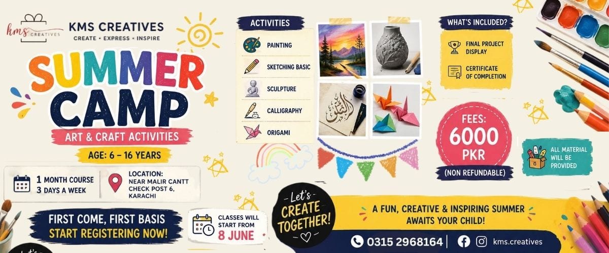 Kms Creatives Art Summer Camp