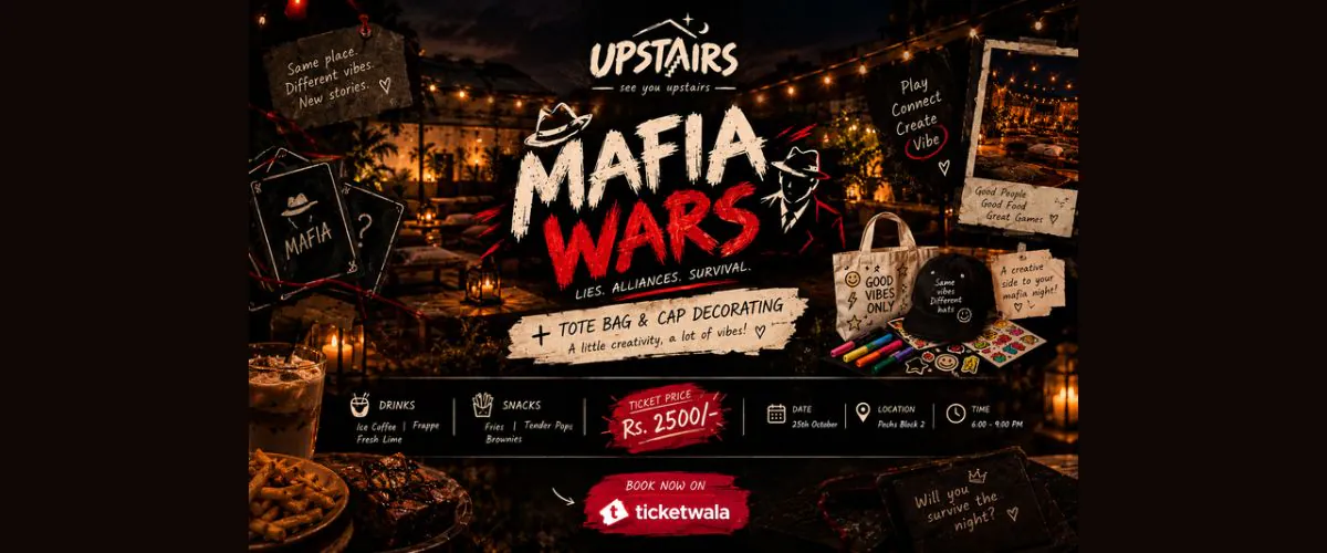 Mafia Wars: Murder at Upstairs at Studio Upstairs, Arts Council Karachi