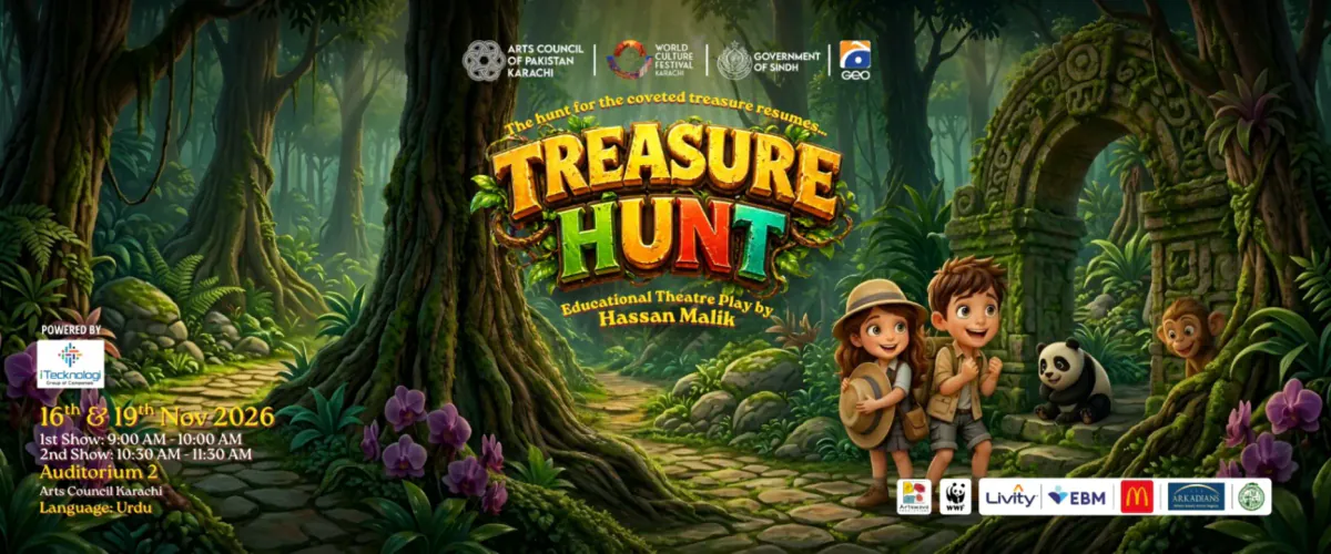 The Treasure Hunt — Educational Adventure Theatre Play at Auditorium 2, Arts Council Karachi