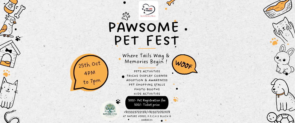 Pawsome Pet Fest at NatureVersePk