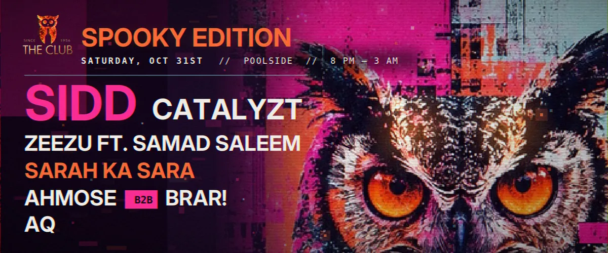 The Club: Spooky Edition at Exclusive venue within city limits - exact location disclosed to ticket holders