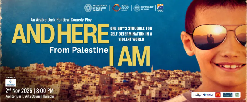 And Here I Am — Dark Political Comedy by Freedom Theatre Palestine