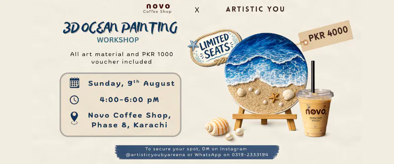 3D Ocean Painting Workshop