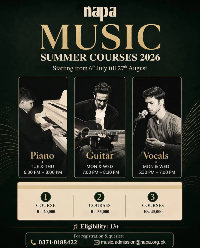 NAPA Music Summer Courses 2026