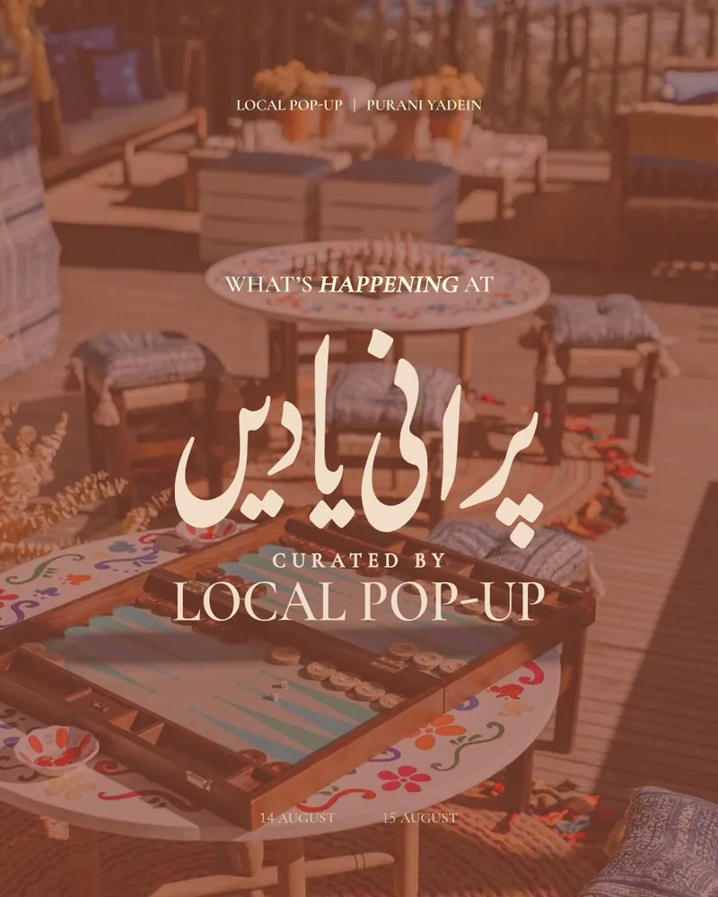 Local Pop-Up: Purani Yadein