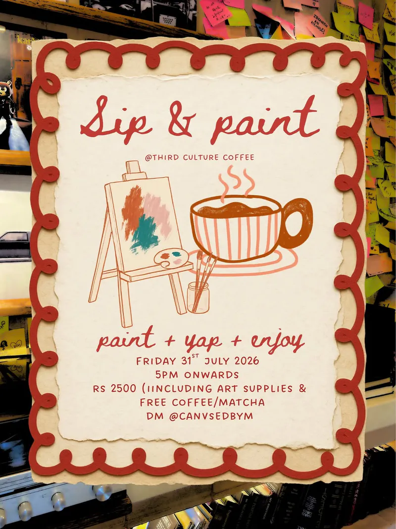 Sip & Paint at Third Culture Coffee