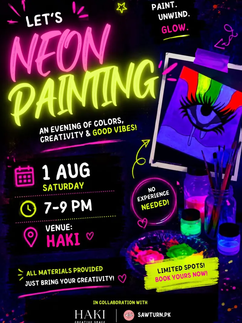 Let's Neon Painting