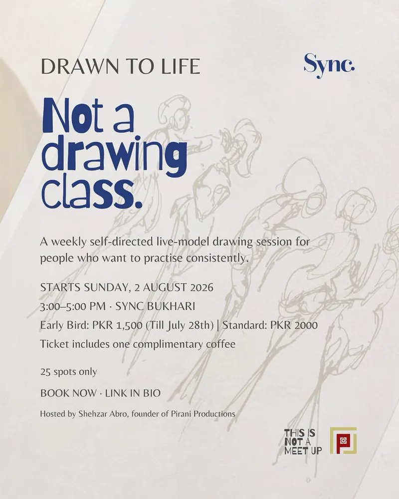 Drawn to Life – Weekly Live-Model Drawing Session
