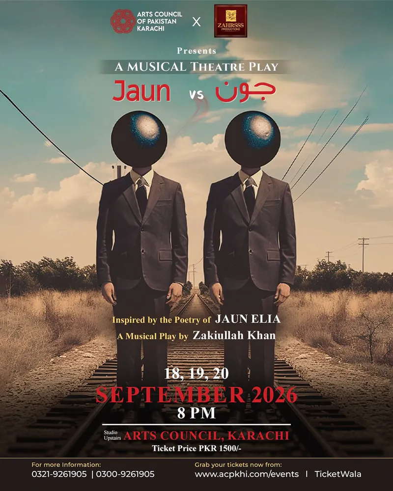 Jaun vs Jaun — A Musical Theatre Play Inspired by the Poetry of Jaun Elia