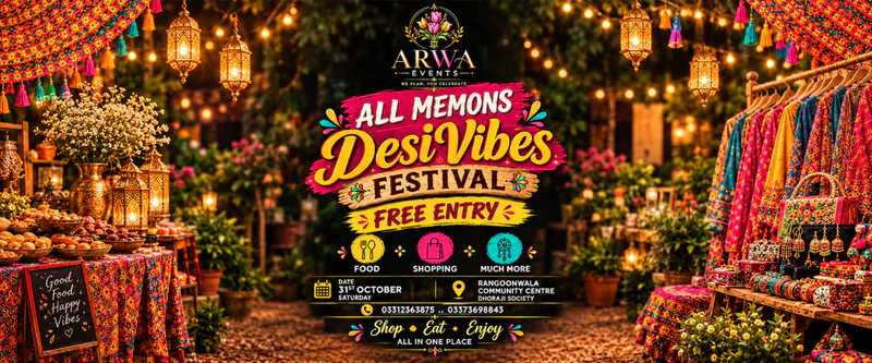 All Memons Desi Vibes Popup Market