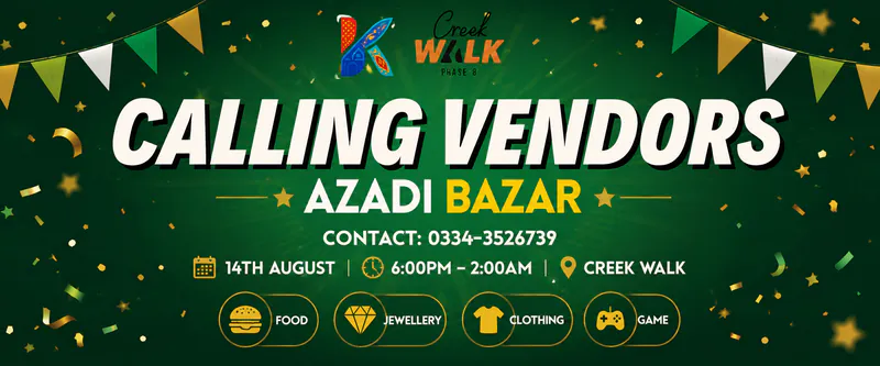 Azadi Bazar at Creek Walk