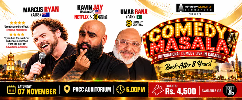 Comedy Masala – Live International Comedy