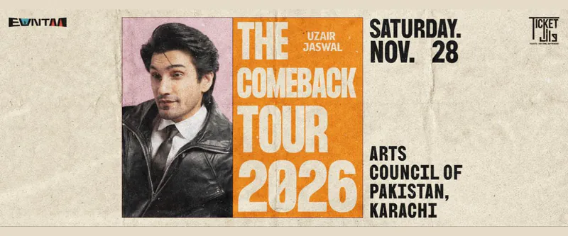 The Comeback Tour by Uzair Jaswal – Karachi