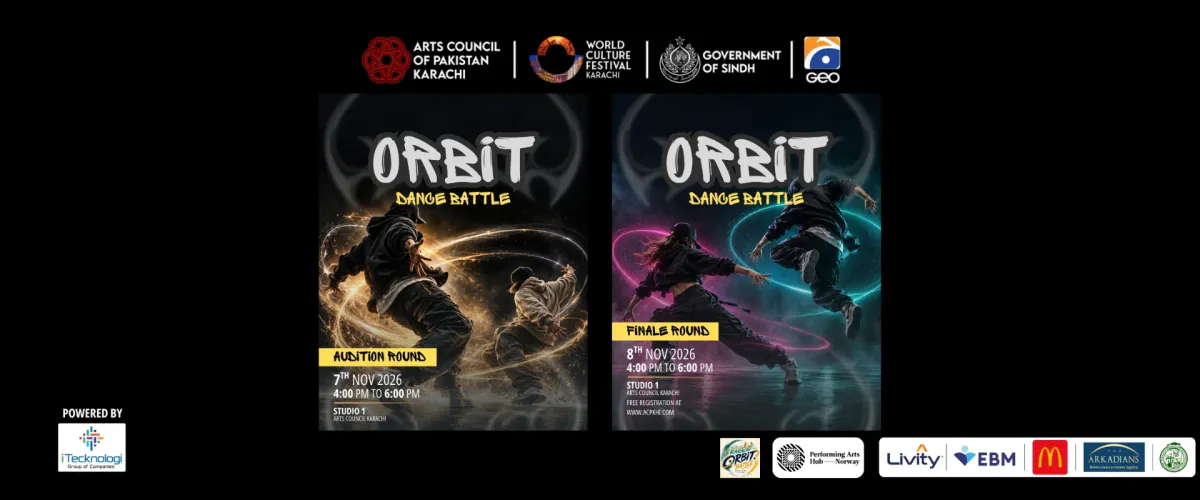 Orbit Dance Battle – World Culture Festival Karachi 2026 at Arts Council of Pakistan, Karachi